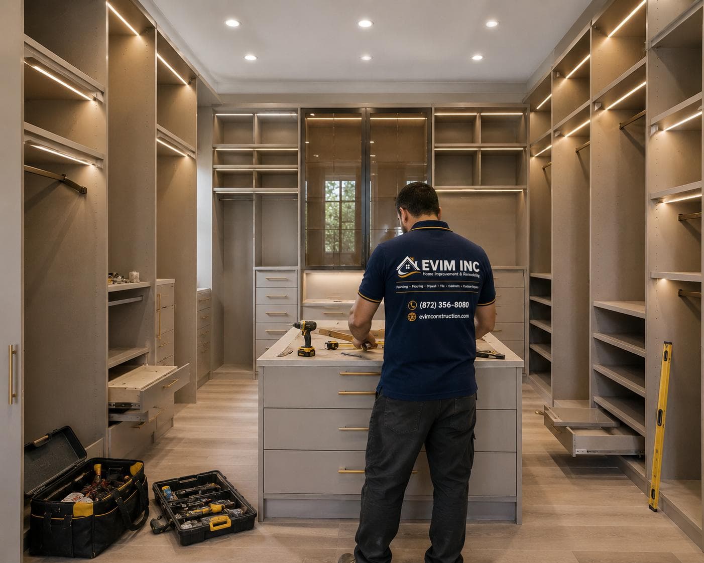 Walk-in Closets — EVIM INC