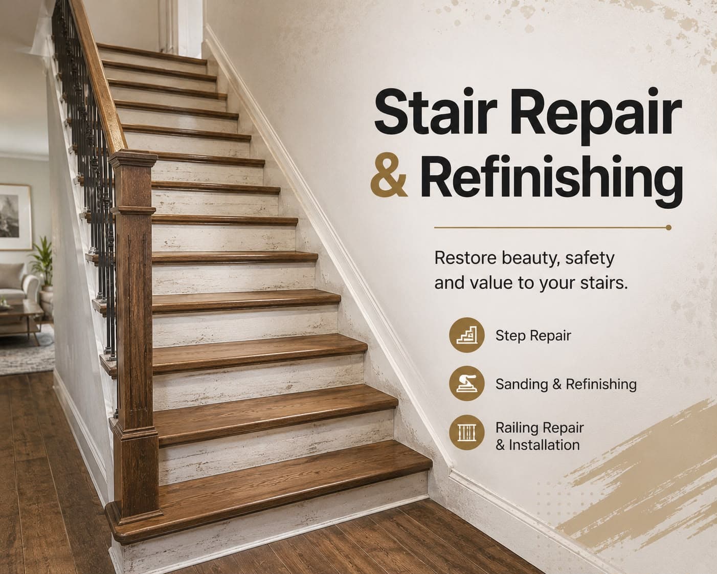 Stair Repair & Refinishing — EVIM INC