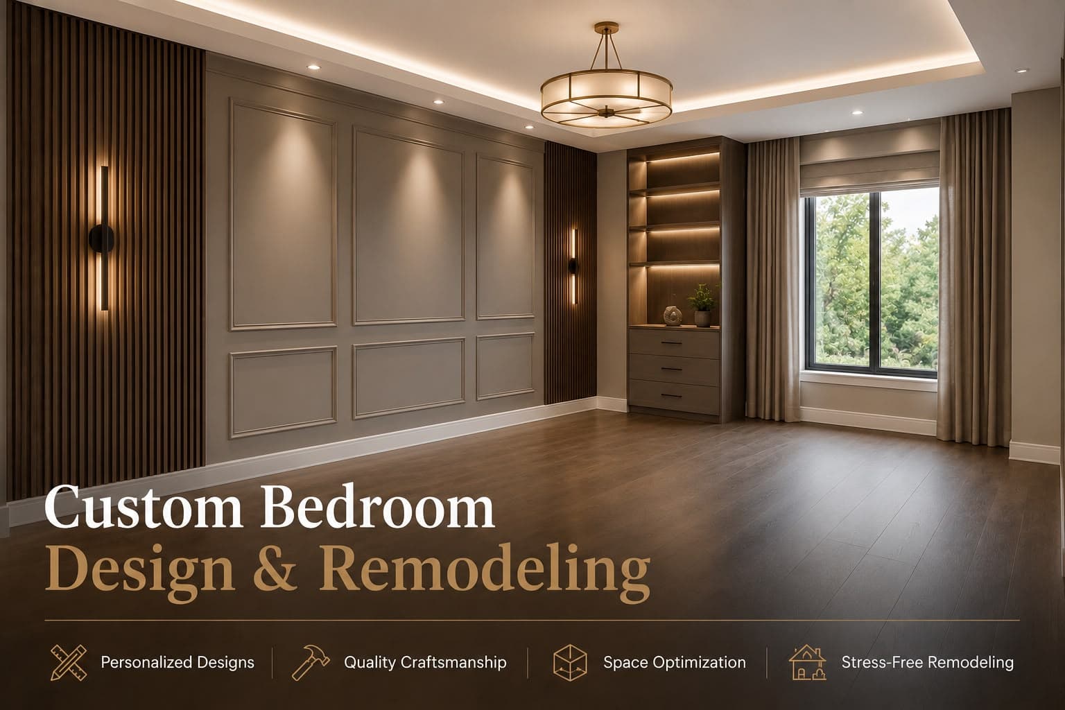 Custom Bedroom Design & Remodeling — EVIM INC
