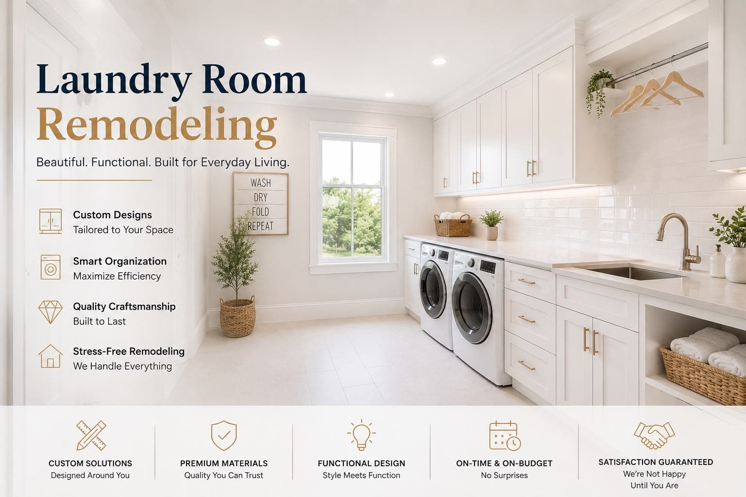 Laundry Room Remodeling — EVIM INC
